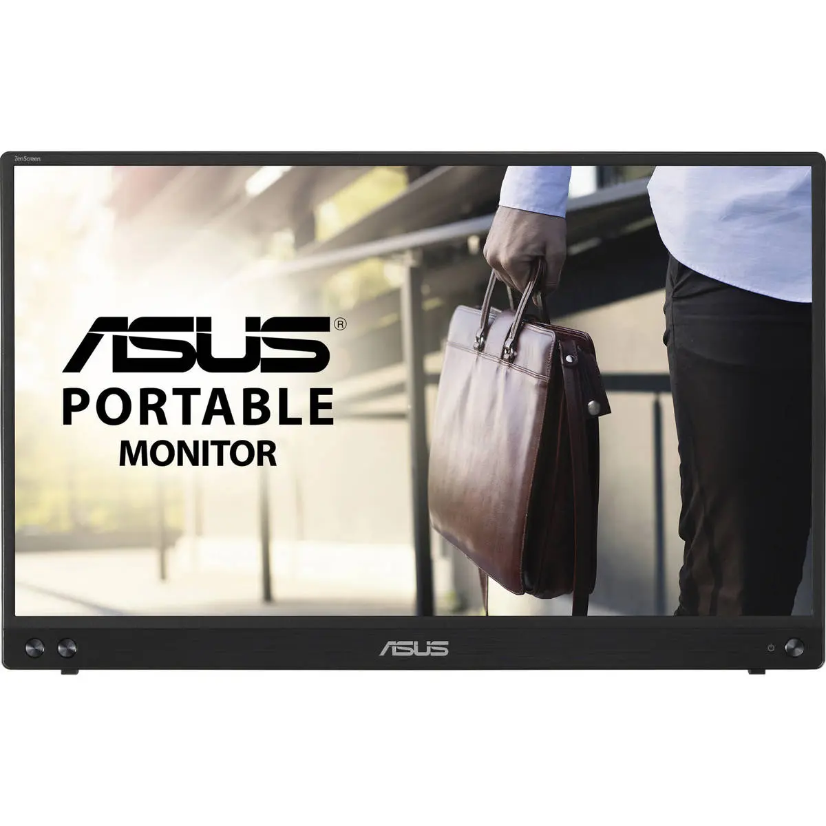 ASUS ZenScreen MB16ACV Compact 15.6" 16:9 1920x1080 Full HD IPS Panel USB Powered Portable Monitor, Computers & Office Desktop Laptop Component Monitors