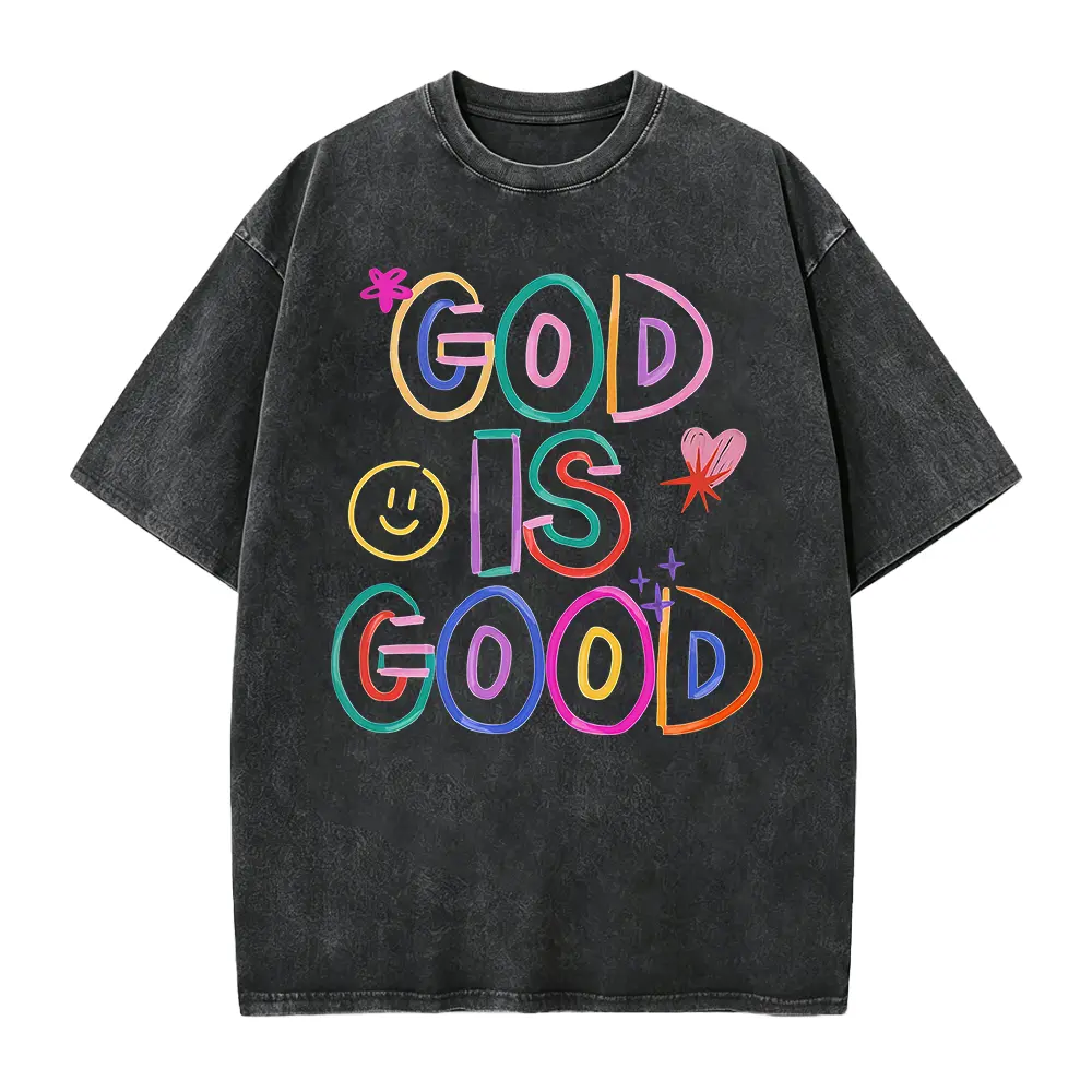 God Is Good Christian T-Shirt, Unisex Religious Tee