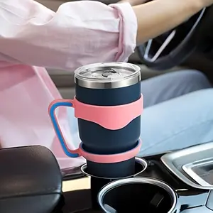 Tumbler Handles For YETI, RTIC, Ozak Trail, Travel Mug Cup, SIC, Rambler And All Brands Of Tumbler Cu Drink Carrier In Cup Holders