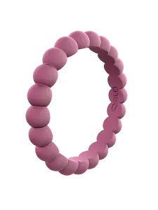 Women's Stackable Bead Silicone Ring