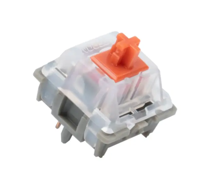 GATERON Pro Ultra Glory Yellow Linear Switch Set - 5-pin Design, Glory Series, Linear Actuation, PA66 Housing, SMD LED Support, Factory Pre-lubed, Anti Oxidation, Selected Springs, Compression Wear-resisting for Fast-paced Gaming Mechanical Keyboards, Mec