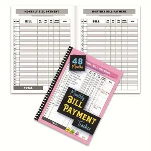 Expense Tracker Ledger Book - Home Budget Notebook, Finance Planner for Personal Home Budget Tracking and Small Business Bookkeeping