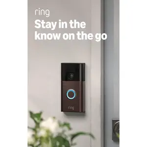 Battery Doorbell, Home or business security with Head-to-Toe video, Live View with Two-Way Talk, and Motion Detection & Alerts, Venetian Bronze