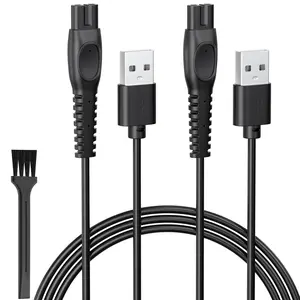 5V Charger Cord for Philips One Blade QP2724 QP2834, MG7910 MG5910 MG9510, 2000 2400 3600 3900 Series Norelco X3001 S3341 S5880 S3243 S7887 X3052 Electric Shaver B Cable (5V)