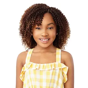 Outre X-Pression Lil Looks Synthetic 2X Crochet Braid - 4C COILY 6"