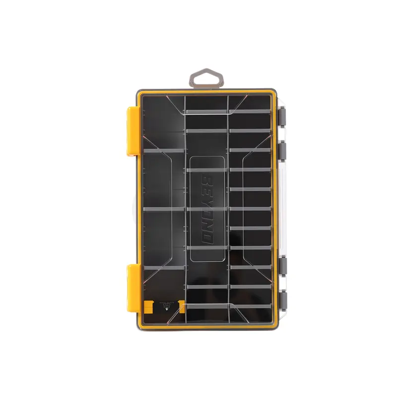 Beyond Braid DryLock Waterproof Fishing Tackle Box - Unisex, 3600 & 3700 Multi-Size Watertight Trays, Dual-Latch Seal, Adjustable Dividers, Anti-Rust Desiccant, Fishing Gear Organizer