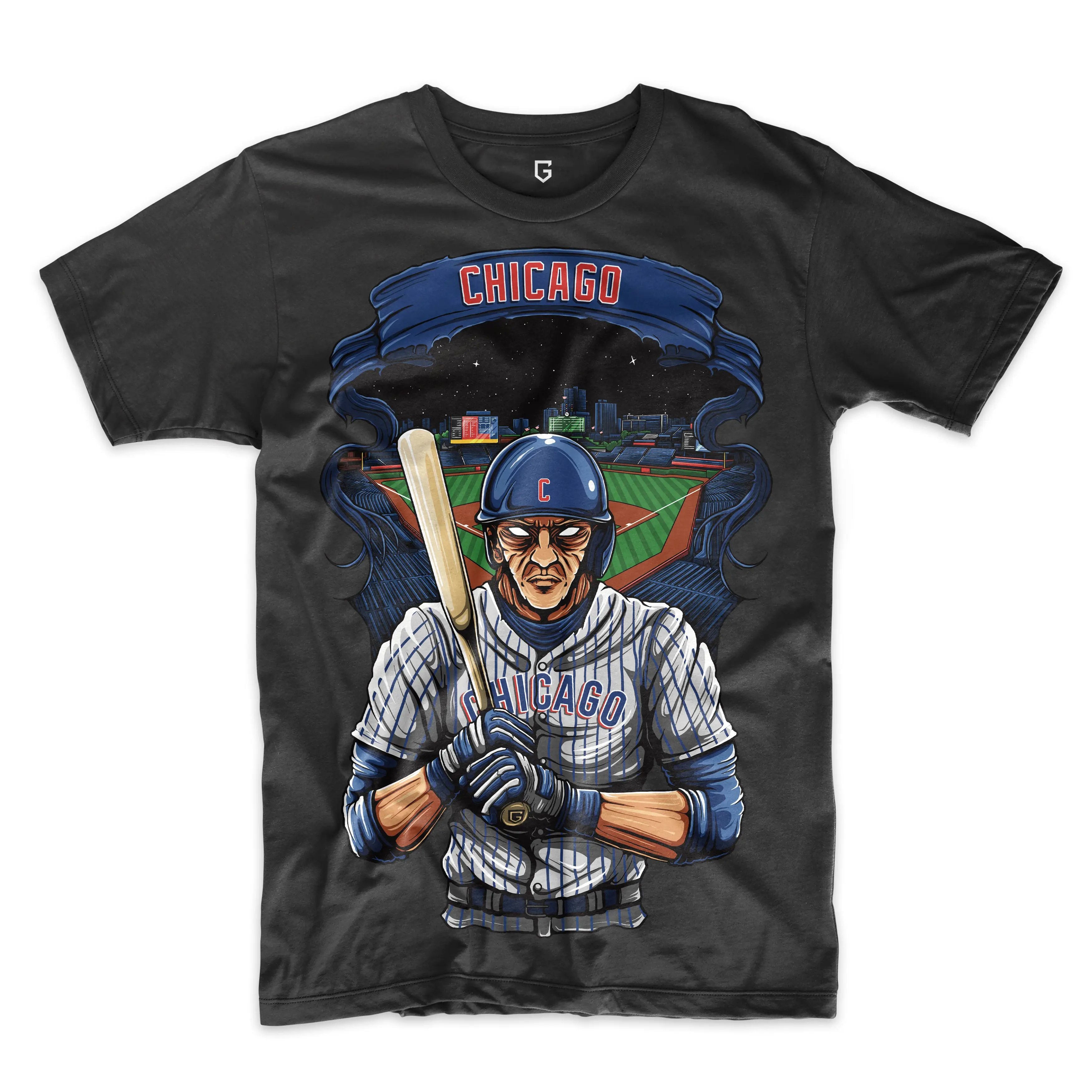 Chicago Cubs Baseball Men's Graphic T-Shirt