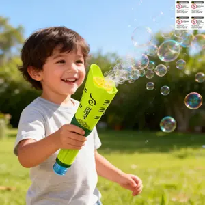 3pcs Colorful Bubble Machine Torch with 21 Holes for Dense Bubble Production, Fun Toy for Kids 3-12, Perfect for Spring Outdoor Parties & Halloween, Handheld Bubble Maker