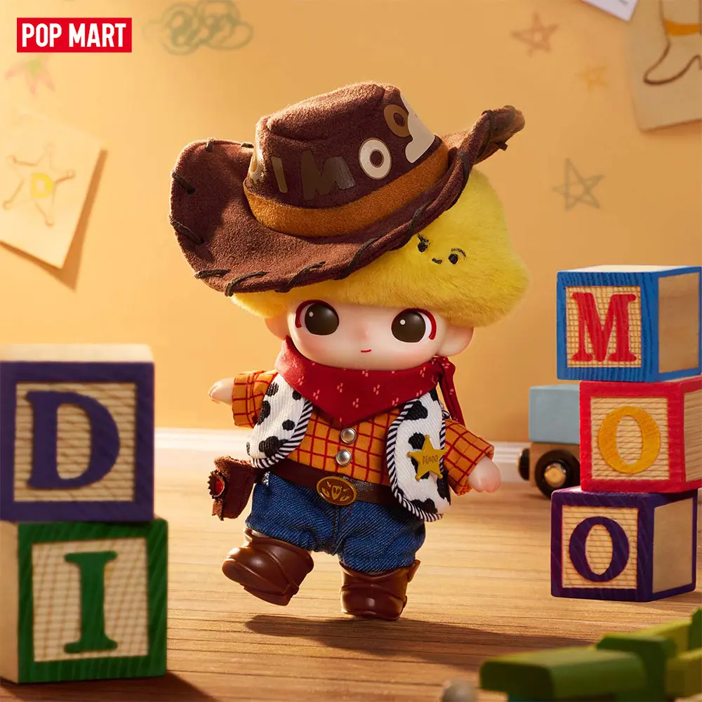 【NEW】POP MART DIMOO WORLD × PIXAR Series - Vinyl Plush Pendant Blind Box