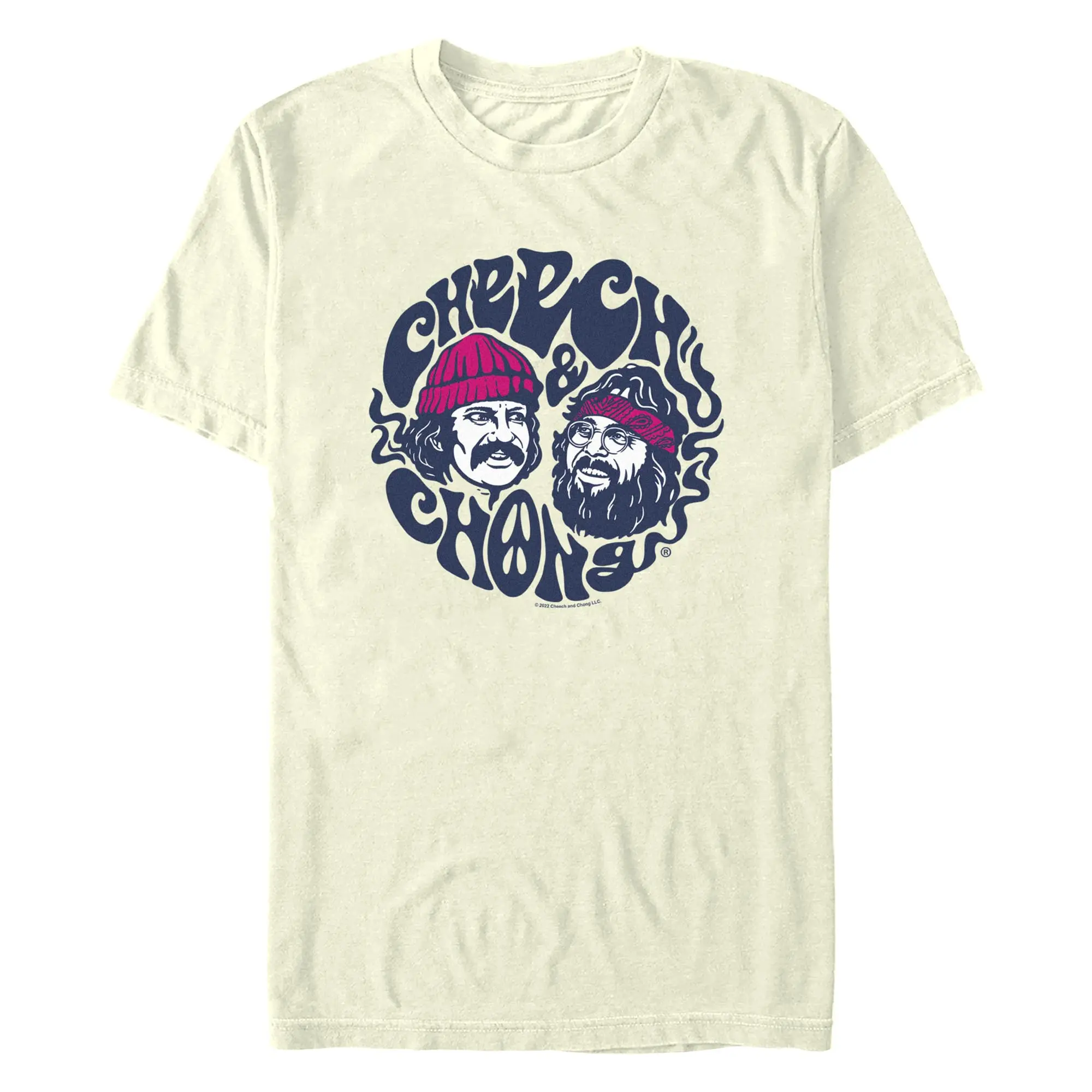 Men's Stylish Cheech & Chong Abstract Duo T-Shirt, Premium Men's Top