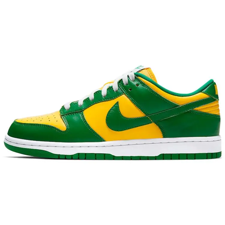 Nike Dunk Low Brazil' 2020 Trendy Skate Shoes Unisex CU1727-700