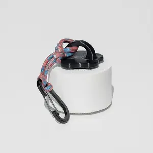 Reusable Athletic Tape Holder with Keychain & Rope Loop | Preloaded with 1.5" Athletic Tape Roll | Fits Standard Rolls | Durable, Refillable, Easy Clip-On for Gym, Climbing, Lifting, Sports