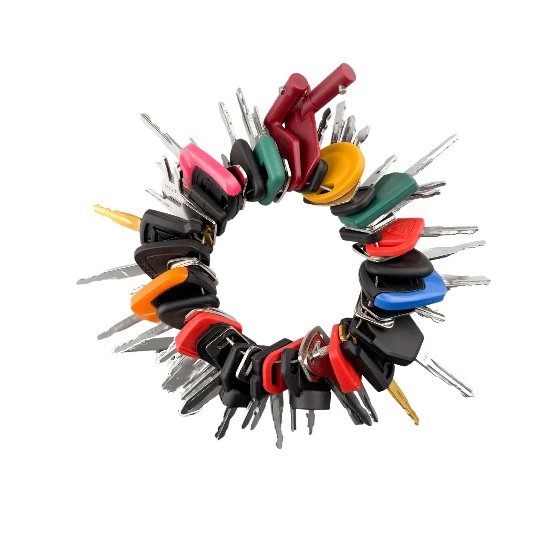 55 Heavy Equipment Kit Master Set, Construction Machine Ignition kit
