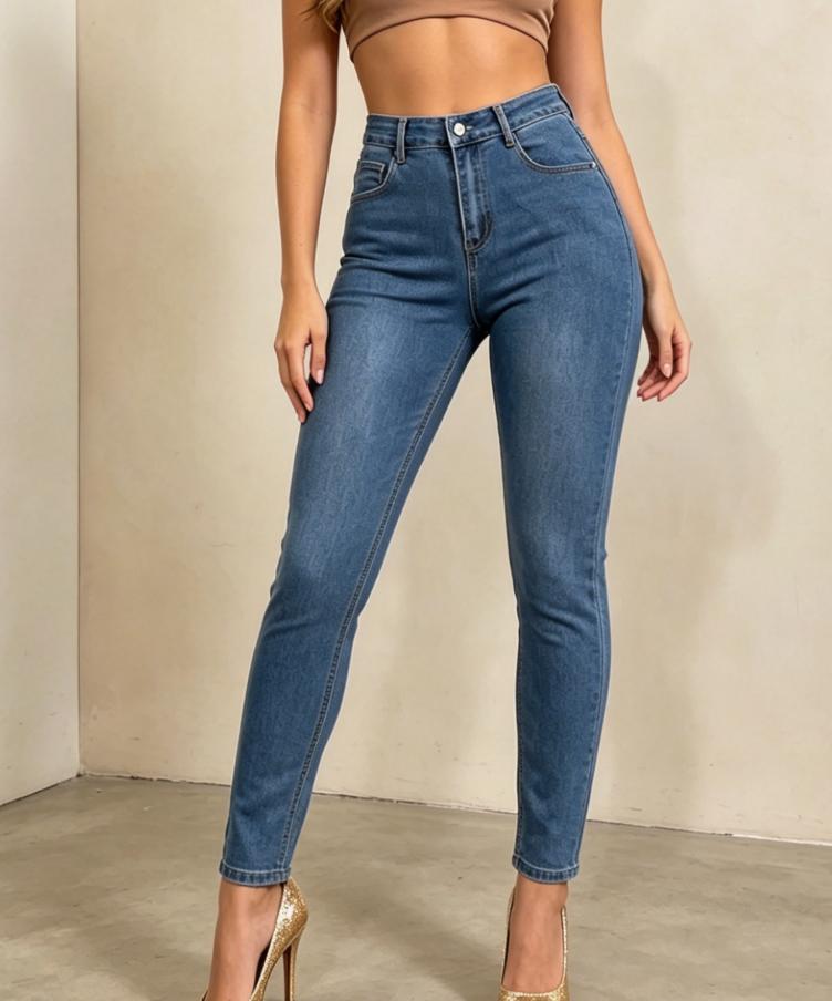 Slimming High-Rise Bodycon Jeans butt lift stretchy tummy control hourglass figure casual pants for women women's jean high waist jeans women   stretchy slim fit jean for women  denim trousers 2026 fasion