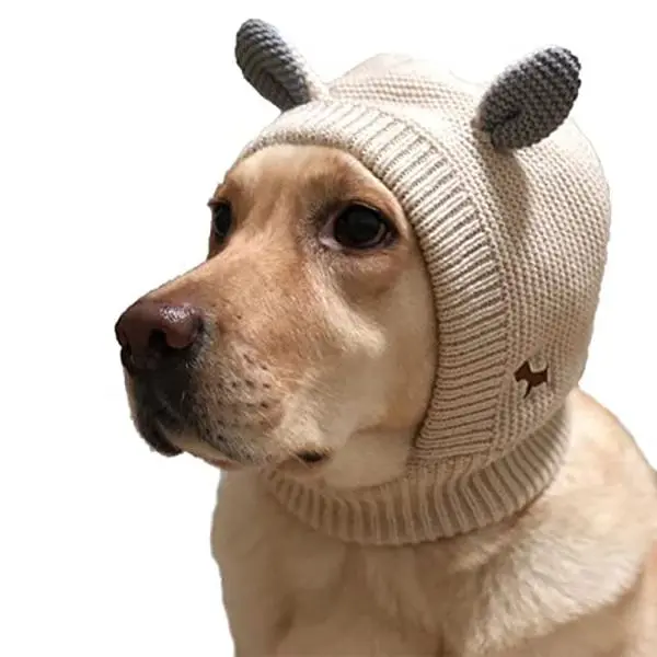 Quiet ears for dogs, dog ear muffs, noise protection, pet Christmas warm hats, puppy cat hats, hats for medium to large dogs