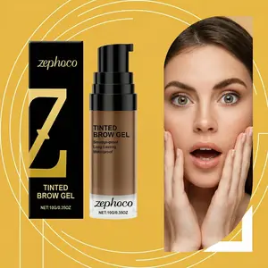 Zephoco Long-Lasting Color-Changing Eyebrow Cream, Easy To Apply, Providing A Clear And Natural Eyebrow Shape And Creating A Personalized Eyebrow Makeup Look.