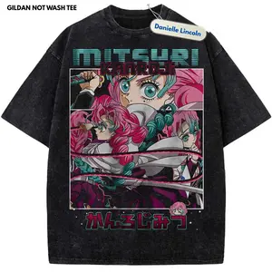Mitsuri Kanr*ji Anime T-Shirt, Demon Slayer Vintage Tee Gift For Fan Manga, Gift For Men, Gift For Women, Crew Neck T-shirt, Trending T-shirt
