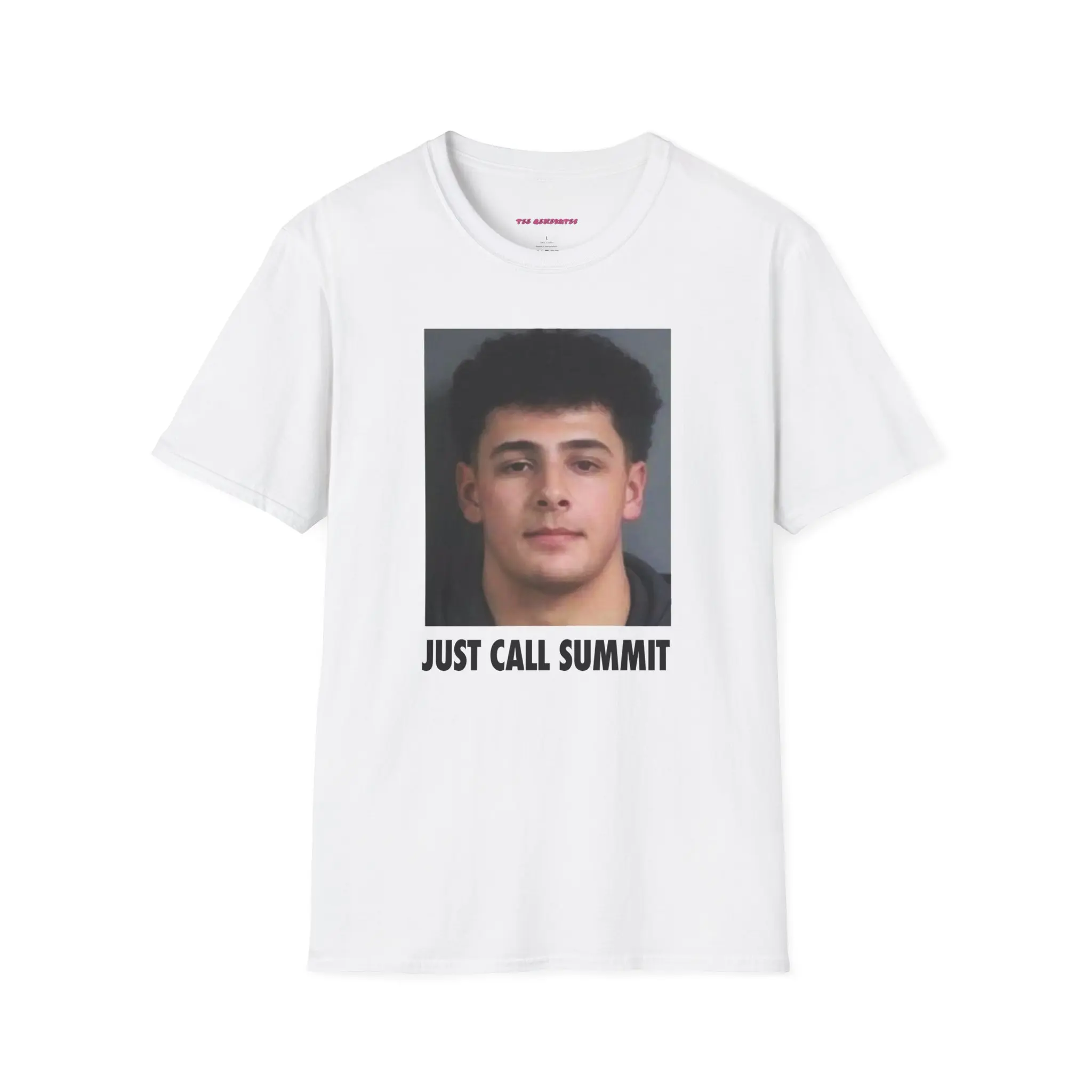 Viral Iowa Frat Leader Mugshot, Just Call Summit T-Shirt