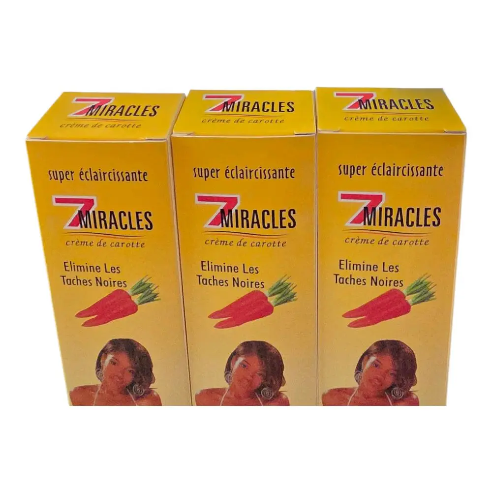 7 miracle carrot 3 pcs Facial Cleansing