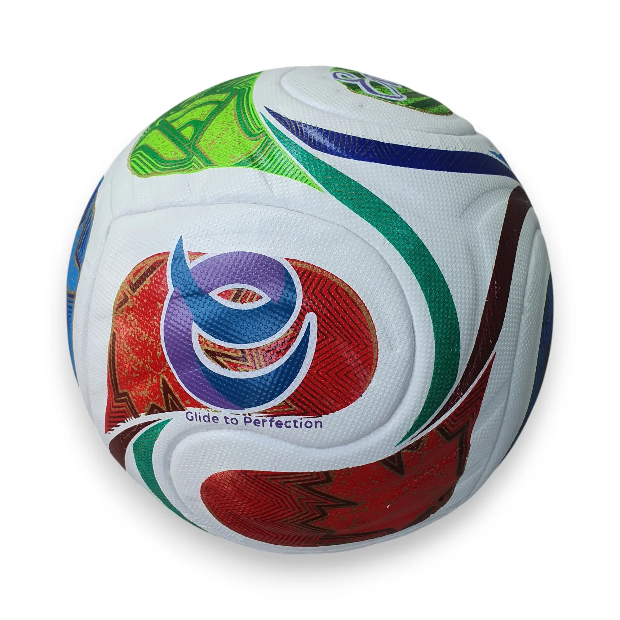 Professional Match Soccer Ball Size 5 – Thermo Bonded Seamless PU Football, Waterproof Training & Competition Ball