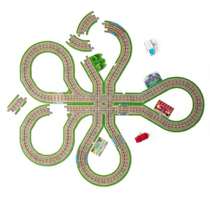 Design Your Own Railroad Floor Puzzle Design Your Own Railroad Floor Puzzle