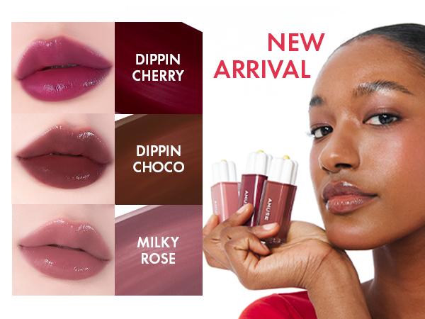 [AMUSE Seoul Official] DEW TINT | 15 Shades | Lipstain, Lipgloss, Glossy, Long-lasting, Vegan