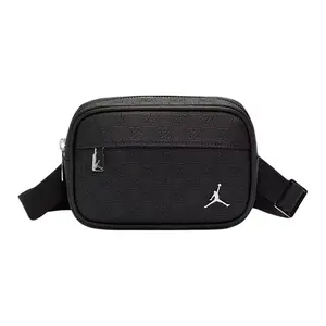 Jordan 1.5L Camera Bag with Embossed Lettering, Adjustable Detachable Strap, Polyurethane, Unisex Crossbody Sling