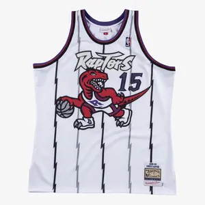 Vince Carter Toronto Raptors 1998-99 White Authentic Jersey