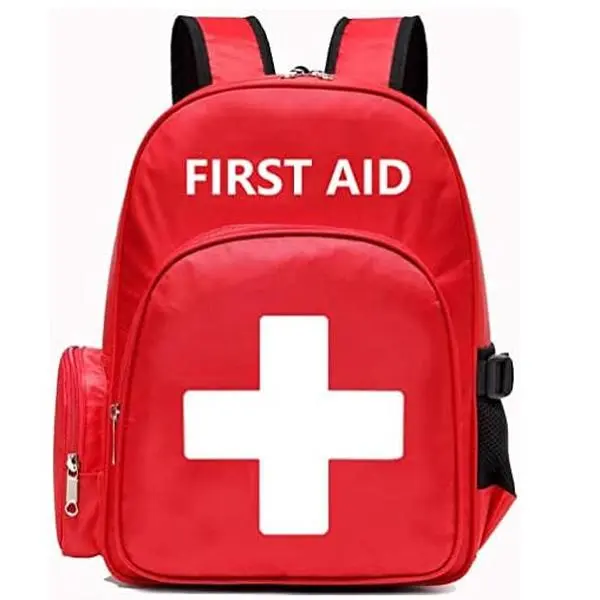13-Pocket Pro First Aid Backpack - Heavy-Duty Tactical Medical Bag, Large Empty Trauma Pocket Backpacks with Emergency Kits for Road Trip, Hiking
