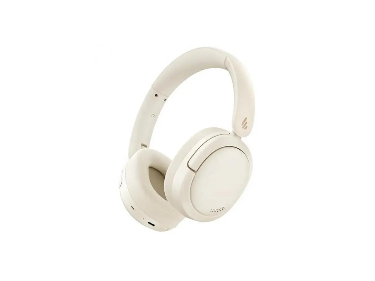 Edifier W800BTPRO Plus Bluetooth Noise Cancellation Over-Ear Headphones - Ivory