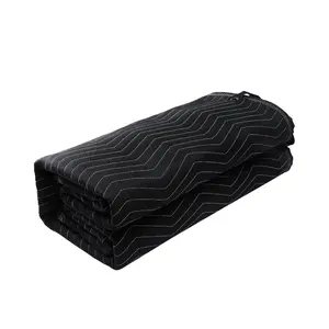 Fathersdaygift Grommeted Edges Sound Dampening Blanket, 96x80 in Extra Large Acoustic Noise Blocking Sheet, Light Blocker for Studio and Door Sound Absorption, Blackdealsforyoudays
