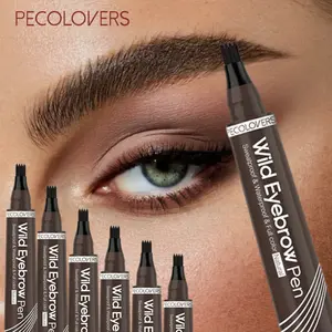 6pcs/set Waterproof Eyebrow Pencil, Eyebrow, Long Lasting, Various Colors to Select, Suitable for All Skin Types, Daily Use