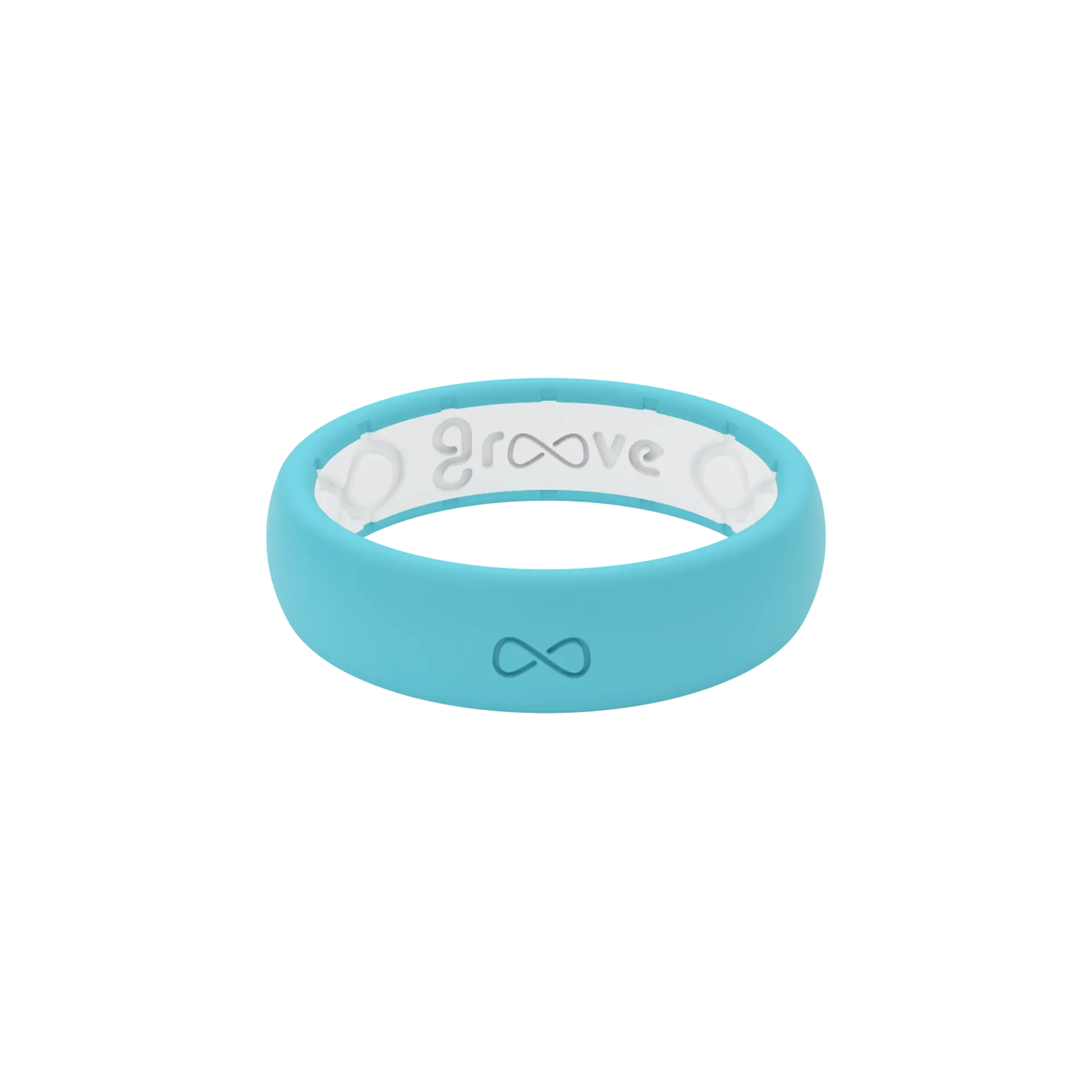 Solid Turquoise Thin Ring