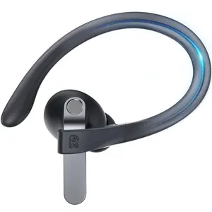 Gcioii Memory Titanium Alloy Ear Hooks for Samsung Galaxy Buds 4 Pro, Galaxy Buds 4 [Added Anti-Lost Lanyard], Anti-Slip Sports Accessories Ear Hooks, Comfortable Fit (Black), Silicon