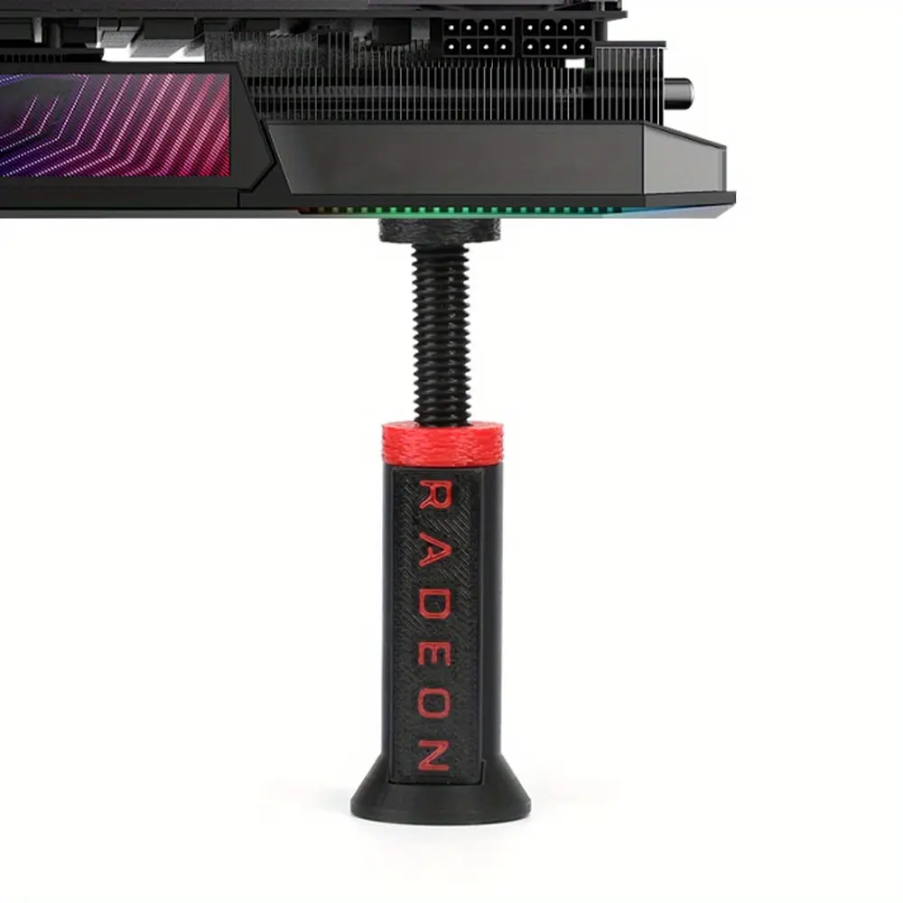 Universal Gpu Support Stand for Desktop Computers, Expandable Nvidia Graphics Card Protection Bracket, Monitor Anti-Tilt Stand, Gaming Pc