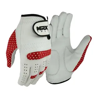 MRX Women's Golf Gloves Left & Right Hand Cabretta Leather Golfer Glove