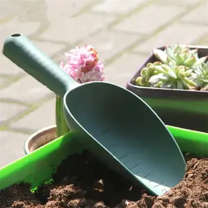 Thick Plastic Garden Spade, Multi-Purpose Soil Shovel for Succulents, Balcony Vegetable Planting, Loosening Tool, Large Size
