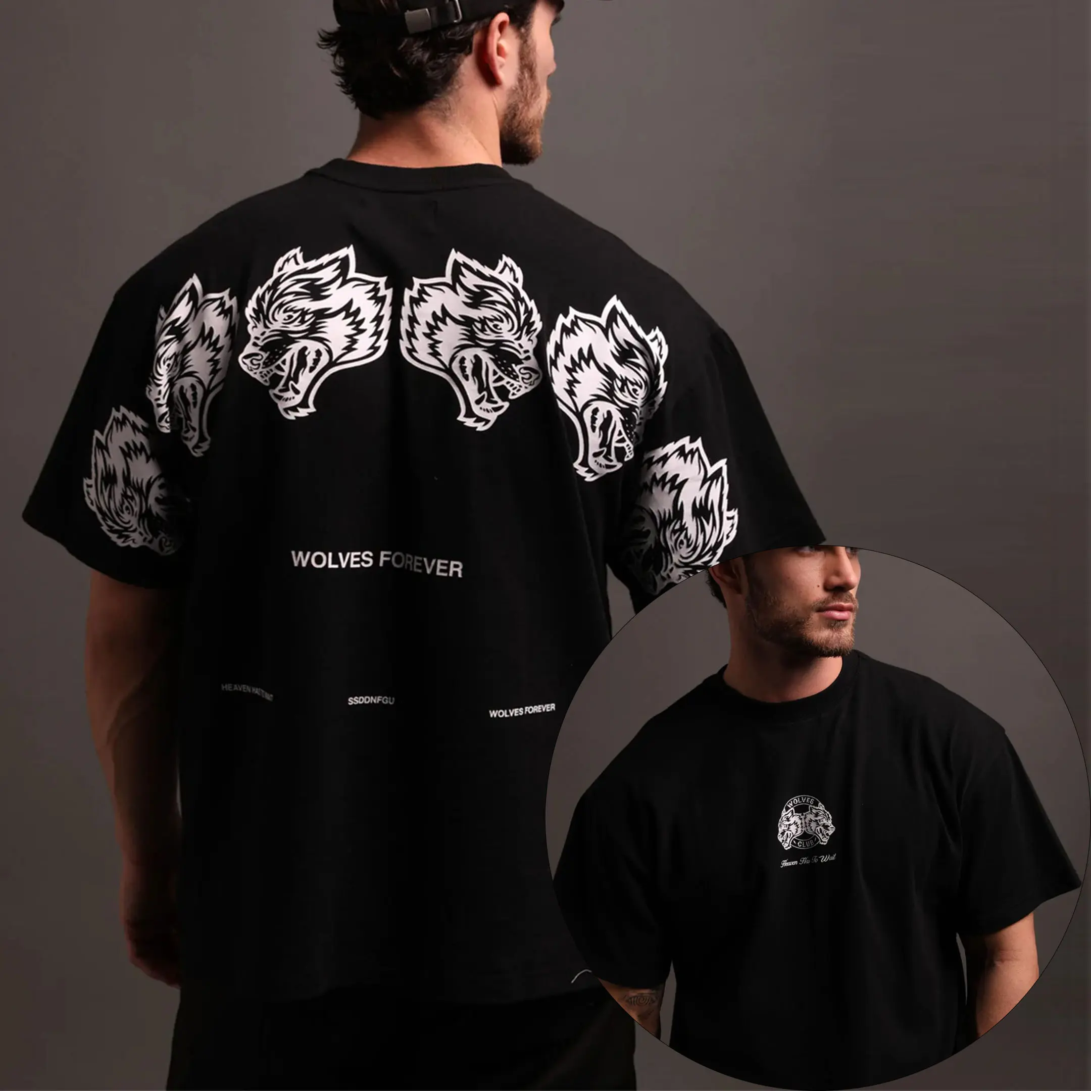 Heaven Has To Wait Graphic Tshirt - Unisex Oversized Streetwear,Premium Fabric Everyday Wear Heaven Has To Wait Graphic Tshirt - Unisex Oversized Streetwear,Premium Fabric Everyday Wear