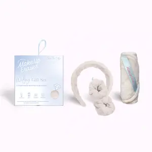 MakeUp Eraser Wifey 4pc Gift Set - Bridal Gift Set, Erase Makeup with JUST WATER, Reusable & Machine Washable Makeup Remover