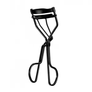 Professional Eyelash Curler with Lash Comb – Pinch-Free, Effortless Curl for a Lash-Lift Effect in Seconds, Perfect for Home or Travel, Grey Black