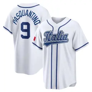 Italia Pasquantino #9 Baseball Jersey, Team Italy WBC Baseball Jersey,  Italy Baseball Fan Shirt, World Baseball Classic Italy Jersey, Italian Baseball Fan Gift