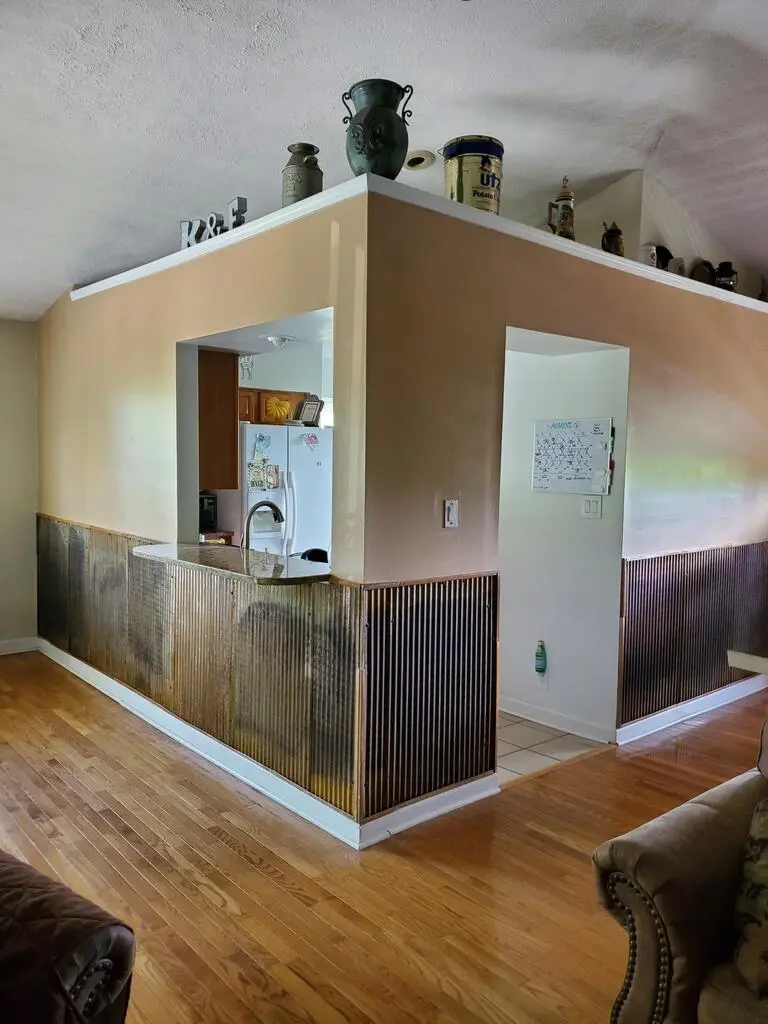 Colorado Corrugated Metal Wainscoting Rolls - Scratch and Dent