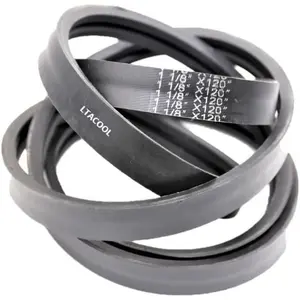 LTACOOL MID-Mower Deck 2 Band Belt 1 1/8" x 120" Compatible with Kubota K5371-34710 K5763-34710 K5763-34712 K7563-34710 RCK60 RCK60B and RCK60D Series