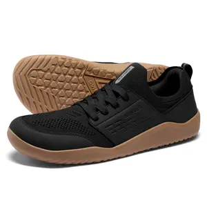 Airhas Mens Wide Toe Box Gym Barefoot Shoes Workout Sneakers for Men Zero Drop Cross Training Shoes