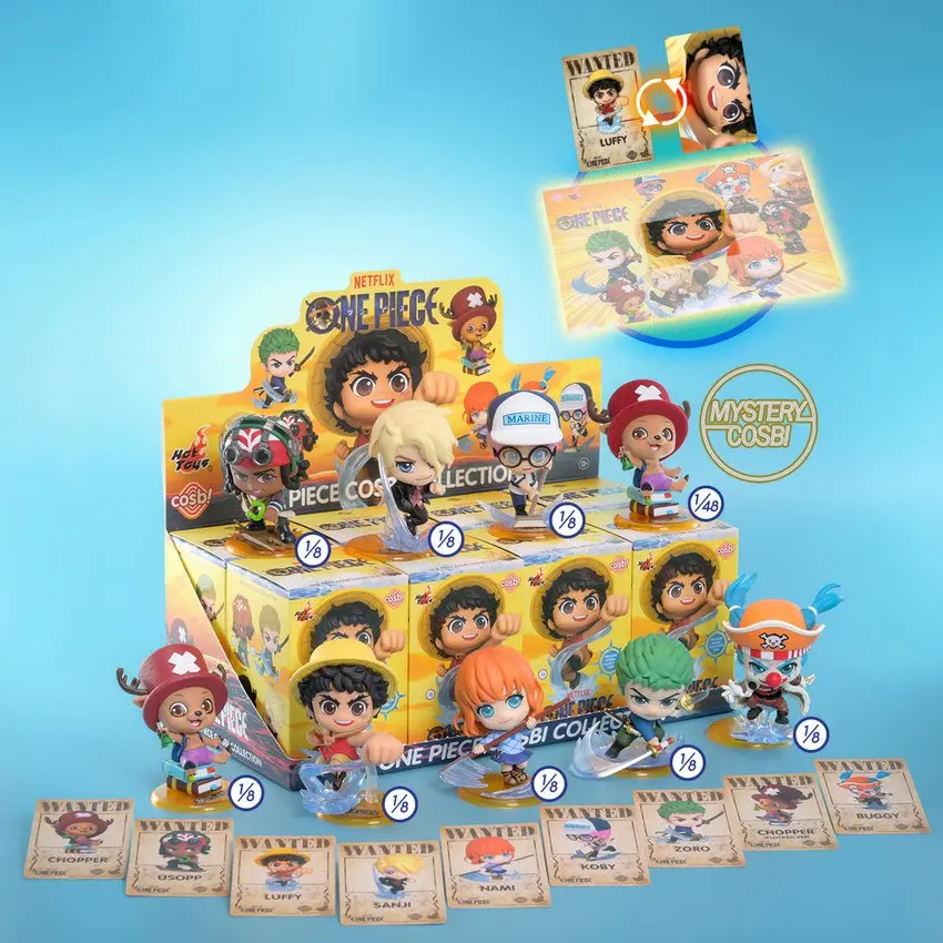 Hot Toys Cosbi Collection Netflix One Piece Series Figure Blind Box