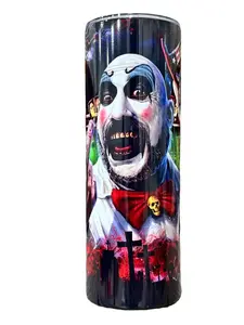 Missing Captain Spaulding - 20oz oz 20 oz. 20oz. - Skinny Straight Sublimation Tumbler - Amy's Tumbler Junkies - Your Favorite Tumbler Shop!