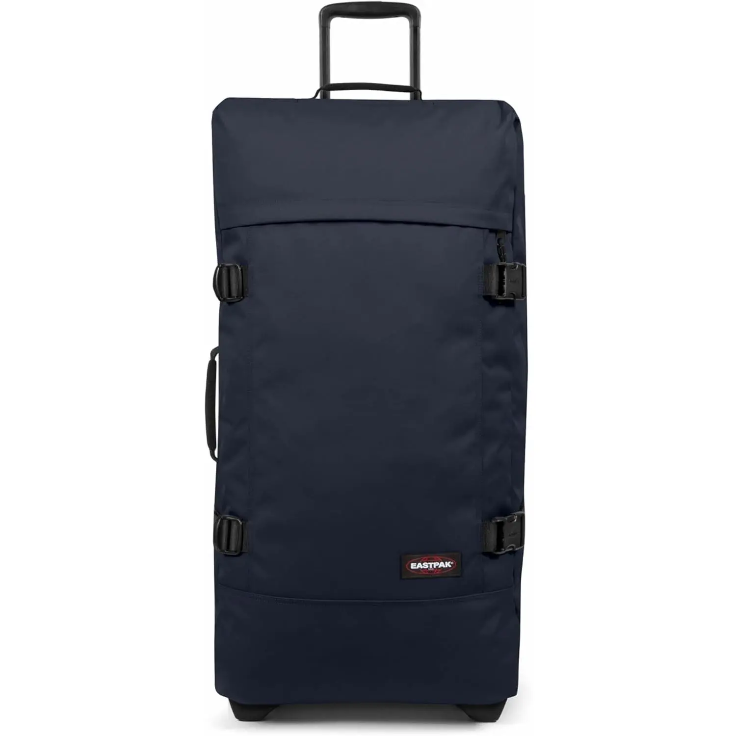 EASTPAK Tranverz L – 121L Large Soft Sided Checked Luggage with Dual Compartments TSA Lock Compression Straps & Smooth Inline Wheels Ultra Marine