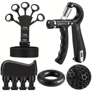 5 Pack Adjustable Resistance Grip Strengthener Kit - Forearm Strengthener  Grips hand