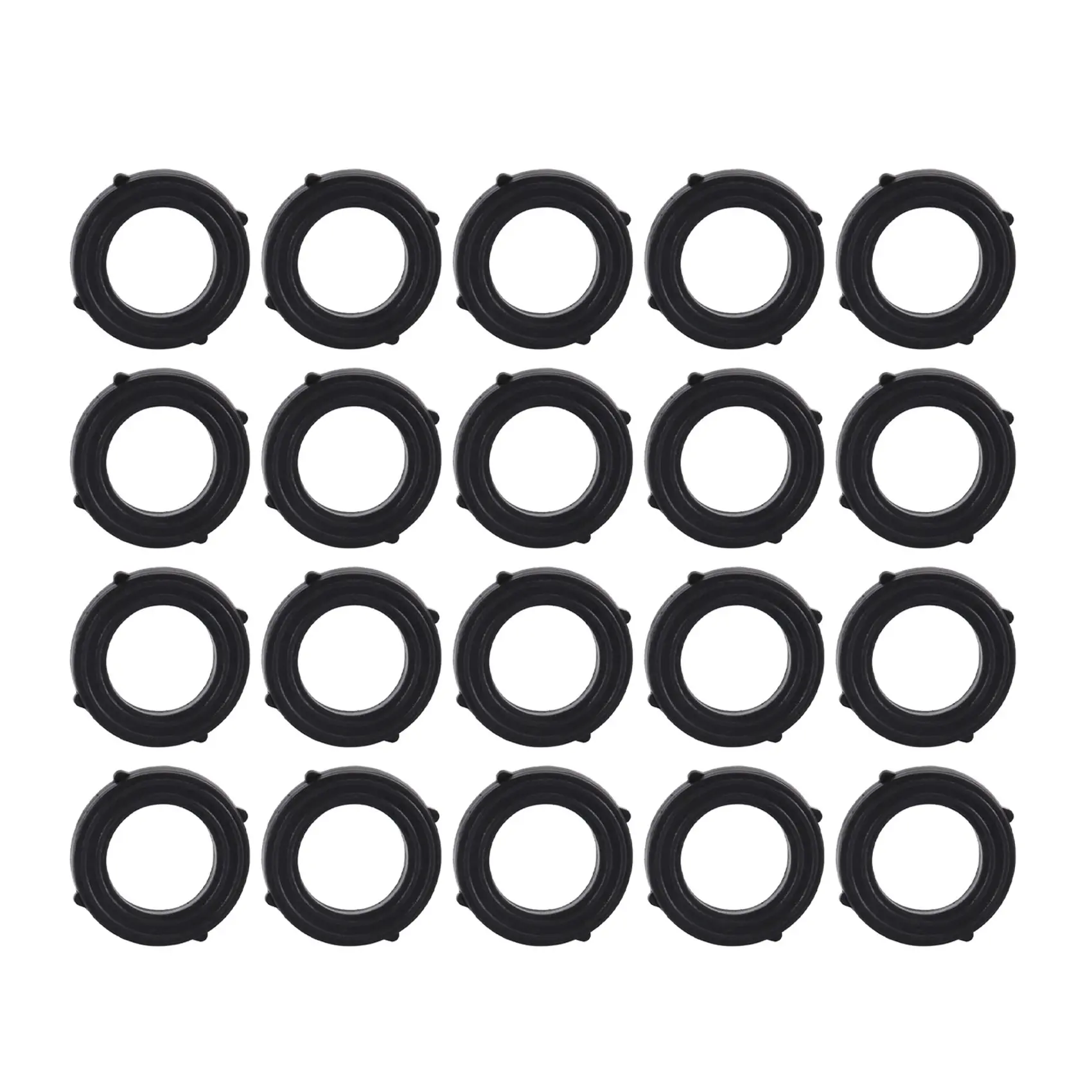 Garden Hose Washers Rubber Washers Seals,Self Locking Tabs Keep Washer Firmly Set Inside Fittings for Garden Hose and Water Faucet(20 Pieces)