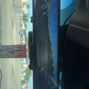 WOLFBOX G840S 12" Smart Rearview Mirror for Cars & Trucks,Backup Camera,4K DashCam with 5.8GHz WiFi,Front and Rear View Dual Cameras, Night Vision, Parking Assistance, Included 32GB Card & GPS,car accessories
